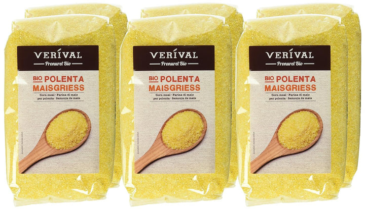 Verival Maisgrieß - Bio, 6Er Pack (6 X 500 G Beutel) - Bio Cereale Naty Shop
