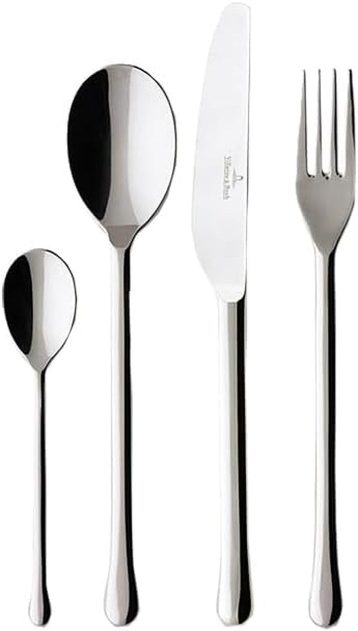 Villeroy Und Boch Udine Tafelbesteck Für Bis Zu 6 Personen, 30-Teilig, Edelstahl Bucatarie Naty Shop Tafelbesteck