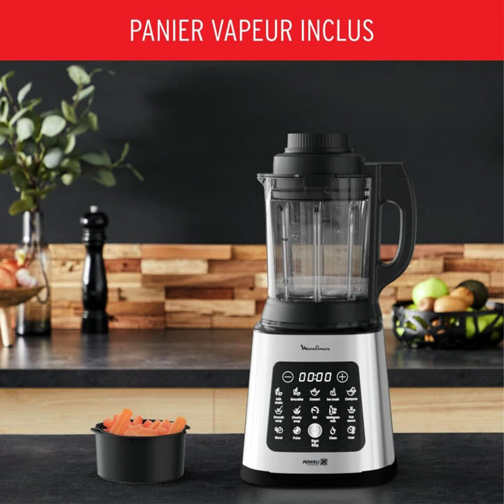 Perfectmix Cook, mixer stand cu 10 programe automate, 1400 W, prepară rețete calde și reci Mama si Copilul Naty Shop