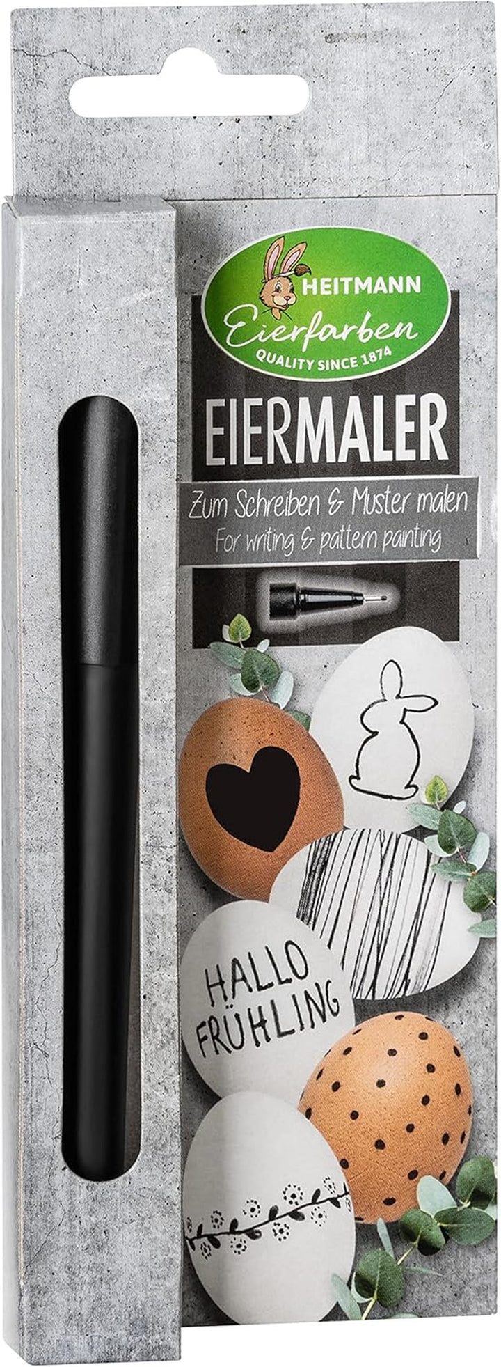 Heitmann Egg Colors - Pastel pentru pictor de ouă - 4 creioane de colorat în roz, verde, albastru și violet