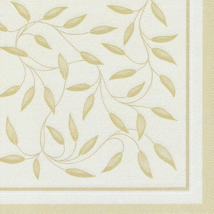 Papstar, 50 șervețele "ROYAL Collection" 1/4-fold 40 Cm X 40 Cm șampanie "New Mediterranean", #11651