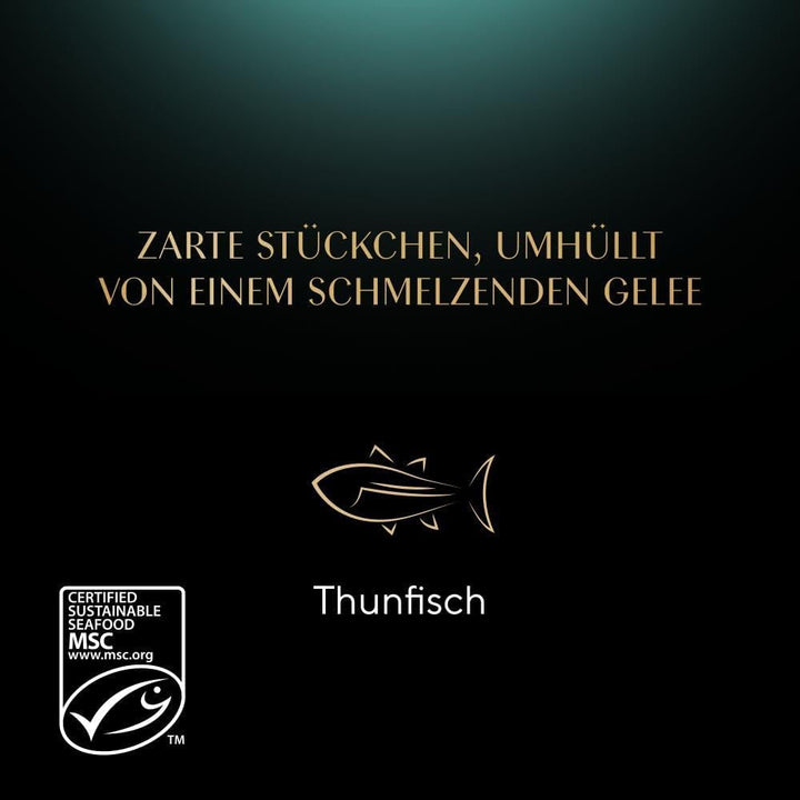 SHEBA săculeți hrană umedă pentru pisici delicatesă în jeleu cu ton Msc certified 28 X 85G