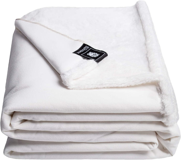 Pătură Reborn Bliss - Pătură confortabilă din blană artificială - Pătură din blană artificială pufoasă și luxoasă cu spate neted - 140X190 Cm - 310 Rose - De "Zoeppritz since 1828" Paturi si Cuverturi 'zoeppritz since 1828' 000 Alb 180X220Cm