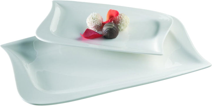 Mäser Seria La Musica, Serviciu combinat, Porțelan Seturi vesela masa Naty Shop Set de 2 platouri de servit