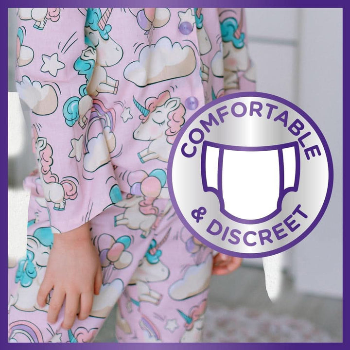 Scutece de noapte Huggies, pentru fete 8-15 ani (27-57 kg), foarte absorbante, 9 piese (pachet de 2) Mama si Copilul Naty Shop