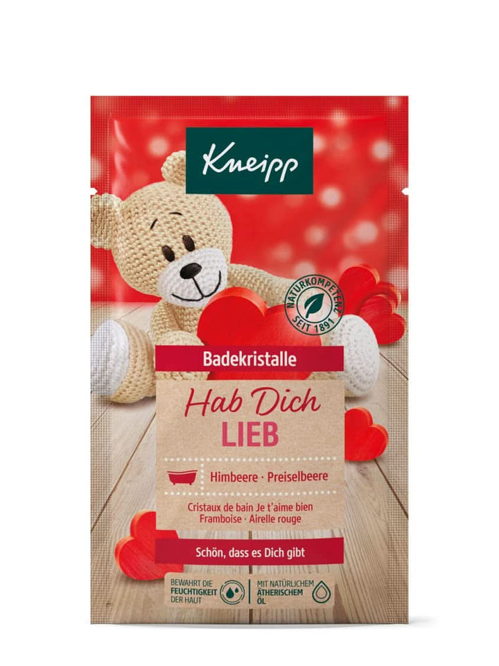 Kneipp, sare de baie, zmeură și merișoare, 60 grame Duș și baie Naty Shop 60 grame Fructate