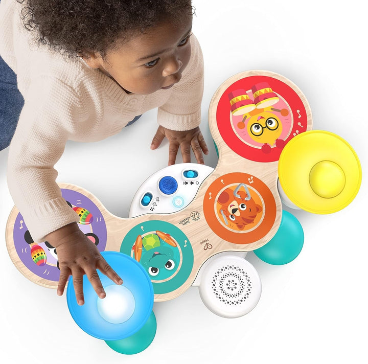 Baby Einstein, Together in Tune, Connected Magic Touch, tobe din lemn, instrumente muzicale, 4 moduri de joc și 10 melodii, control volum, jucărie din lemn pentru copii, de la 12 luni Jucarii Bebe Naty Shop