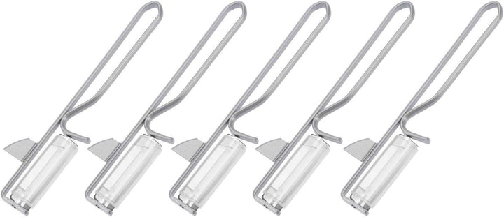 Westmark 106122E1 Peeler, lamă din oțel cromat, inoxidabil Peeler Naty Shop Steel, 5 Stück