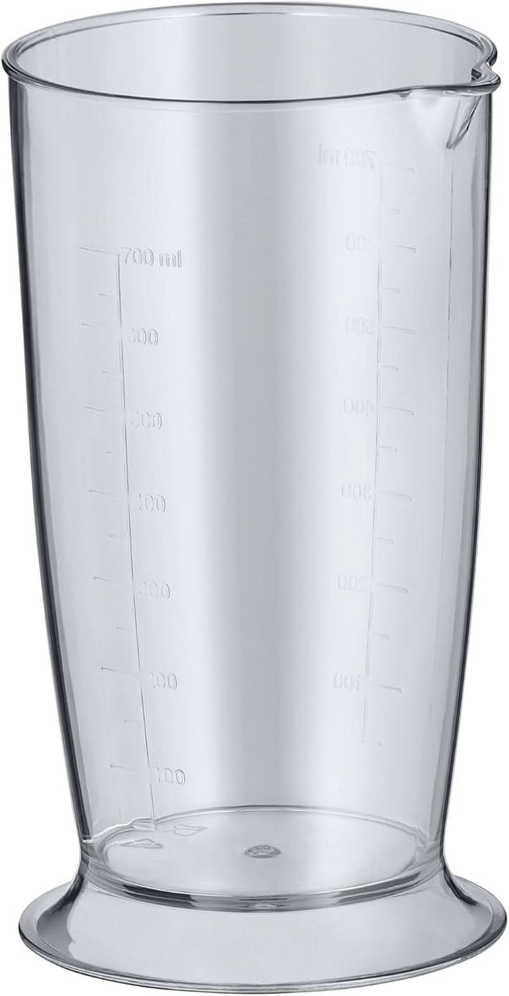 WMF Kult X Stabmixer Set 5-Teilig, Pürierstab, Schneebesen, Stampfer, Zerkleinerer, 600 Watt, Zauberstab Inkl. 700Ml Mixbehälter, Edelstahl Matt Mama si Copilul Naty Shop