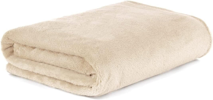 HOMLA Pătură roșie din fleece pufoasă și caldă - pentru canapea și pat Pătură confortabilă Pătură de canapea Pătură de living - ușor de întreținut 150 X 200 cm Roz Paturi si Cuverturi Besuche den HOMLA-Store Bej Poliester roșu 150X200 Cm