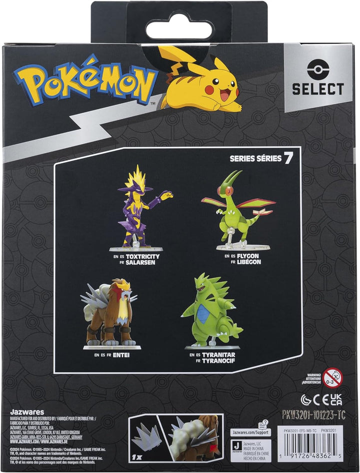Pokémon Pkw3201-15Cm Select Figure - Entei, figură mobilă oficială Action figures Naty Shop