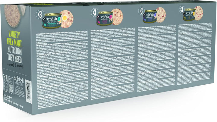 after Dark, Gusto Variety Pack în pastă, hrană umedă pentru pisici adulte (12 cutii a 80 G)