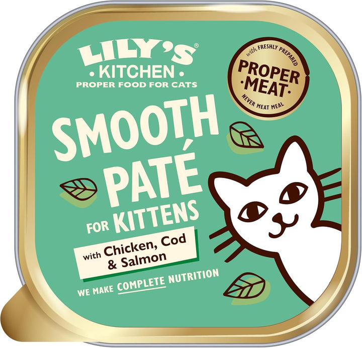 Lily'S Kitchen Whole Food Hrană umedă pentru pisici tinere 19 boluri (19 X 85G) Păsări