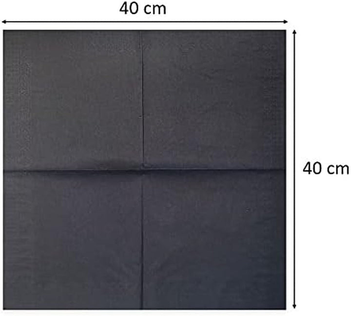 SER4230239 Șervețel 40 X 40, 2 straturi, 1/4-fold, 100 șervețele, 2 straturi, neted cu margine, albastru