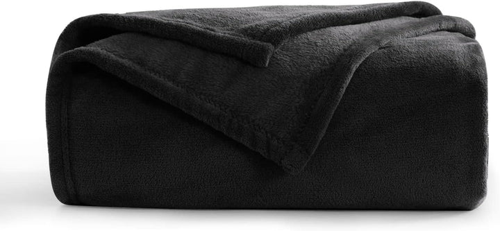 Aisbo Cuddly Blanket Fluffy Blanket Grey - Fleece Blanket 150X200 Cm XL Warm Sofa Blanket, Cosy Living Blanket Light Grey Soft As Living Room Blanket Couch Blanket For Winter Paturi si Cuverturi Besuche den Aisbo-Store Negru 150 X 200 Cm