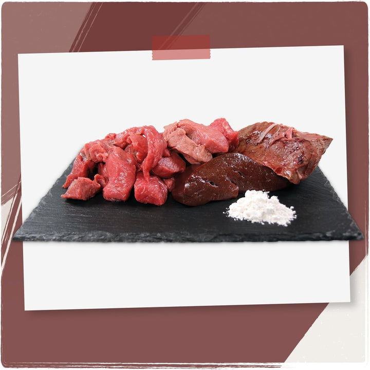 Venandi Animal - Hrană umedă premium pentru pisici - Beef as monoprotein 12-pack (12 X 125 G), fără cereale, monoproteină