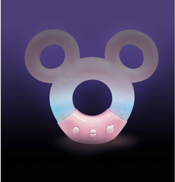 Clementoni 17396 Disney Baby Minnie Sound & Colour Lamp Night Light White Music 0 luni + Jucarii Bebe Naty Shop