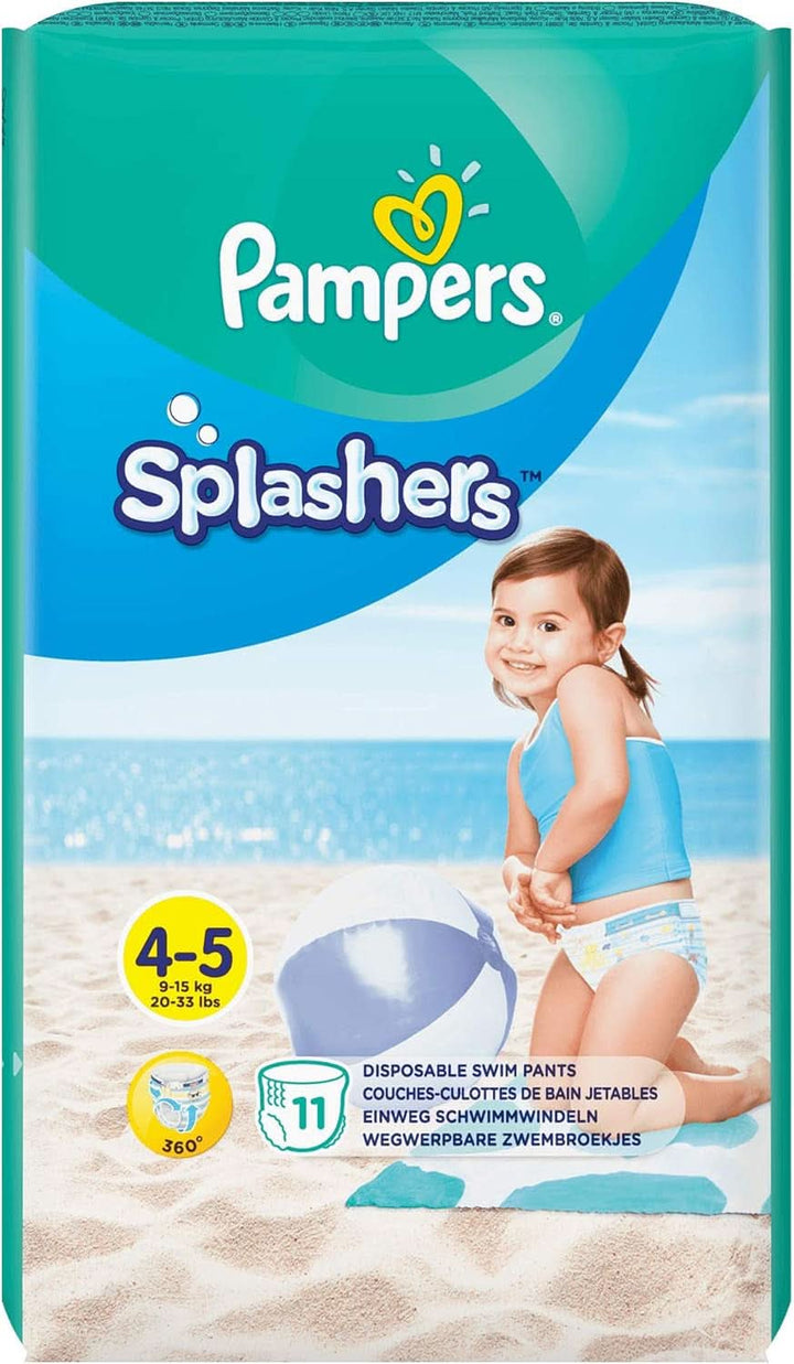 Pampers, scutece pentru plaja sau piscina, diverse marimi Mama si Copilul Naty Shop Marimea 4/5 (88 bucati)