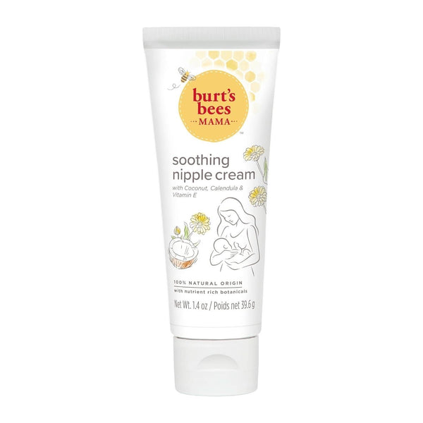 Burt'S Bees® Mama Soothing Nipple Cream cu nucă de cocos, calendula și vitamina E, 100% naturală, 1,4 uncii Accesorii Hrana si Alaptare Bebe Naty Shop