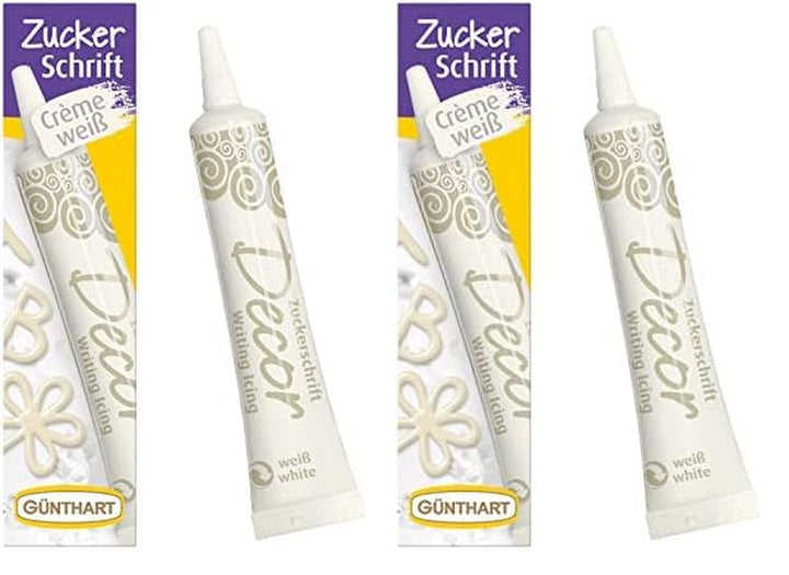 Günthart Backdecor 25 g Zahăr cu litere AUR Pentru toate deserturile în culoare aurie Fabricat din zahăr pentru litere și modele frumoase, 1 pachet (25 g)