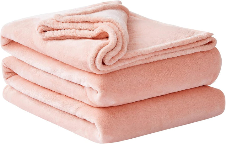 Aisbo Cuddly Blanket Fluffy Blanket Grey - Fleece Blanket 150X200 Cm XL Warm Sofa Blanket, Cosy Living Blanket Light Grey Soft As Living Room Blanket Couch Blanket For Winter Paturi si Cuverturi Besuche den Aisbo-Store Roz 220 X 240 Cm