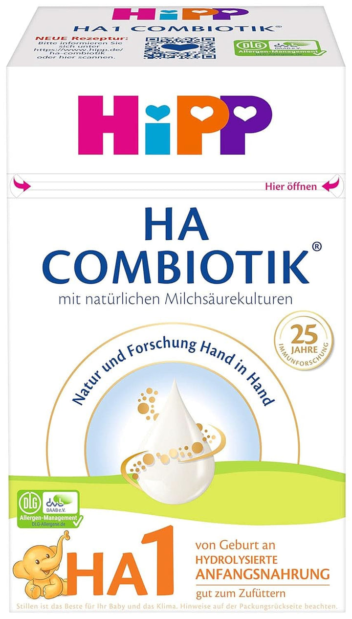 Hipp Milchnahrung HA Combiotik HA1 Combiotik, 600G, 4Er Pack (4 X 600G) Mama si Copilul Naty Shop