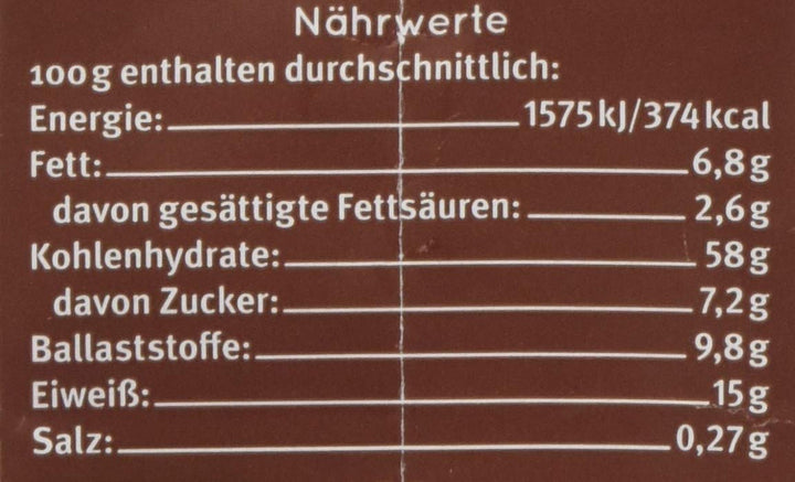 Bauck HOF Dinkelmüsli Schokozart, 425G (1Er Pack) Cereale Naty Shop