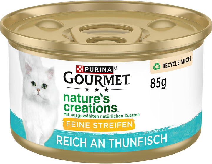 Gourmet Nature'S Creation hrană umedă pentru pisici în jeleu natural, pui, pachet de 12 (12 X 85G)