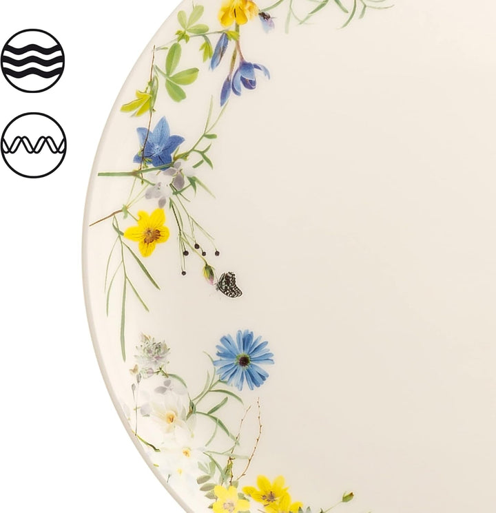 Brillance Fleurs Des Alpes Set 4-Tlg. Mit Fahnen- Und Coupteller Seturi vesela masa Naty Shop