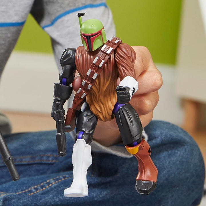 Star Wars Mixmashers Boba Fett Personalizabil Mix-And-Match Action Figure & Accesorii Action figures Naty Shop