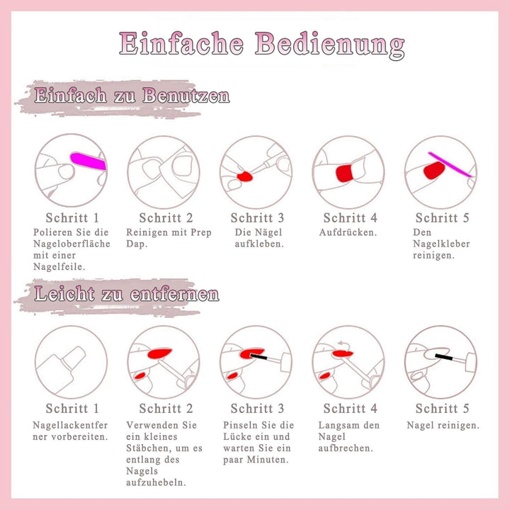 Set 288 bucăți unghii false Ombre Press-on - Kit unghii false artificiale Almond Square Medium Coffin - 3 stiluri gradient cu lipici pentru unghii acrilice pentru femei (Set gradient, 288 bucăți)