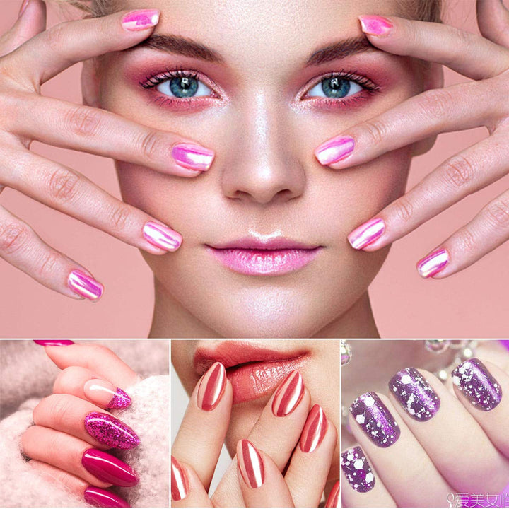 Unghii false, 500 bucăți, culori naturale, artificiale, unghii false, 10 mărimi, DIY, acrilice, cu cutie, perie de unghii, împingător de cuticule și pilă de unghii