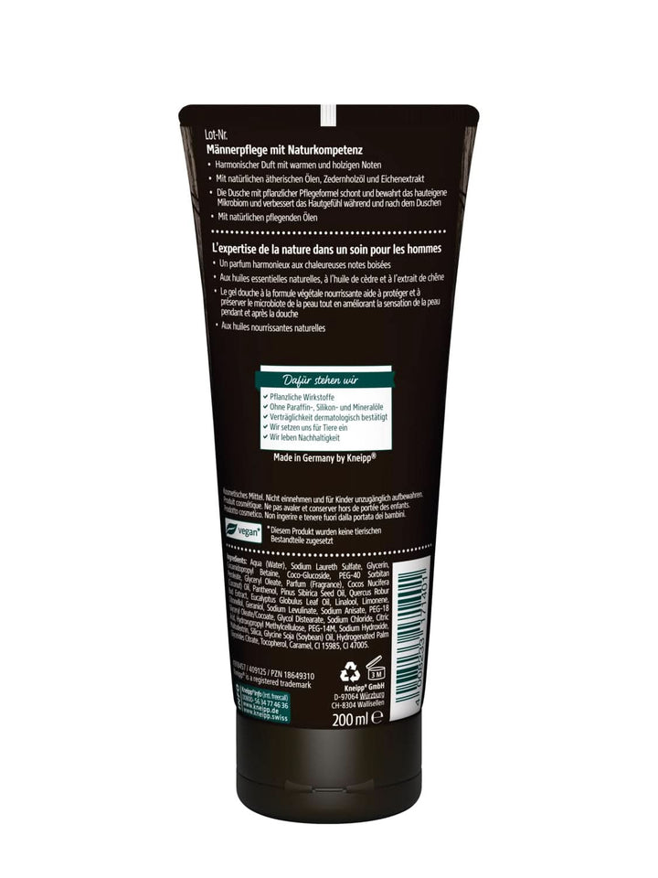 Kneipp MEN 2 în 1 Shower Powerful, Gel de duș și șampon, 200 ml Duș și baie Naty Shop