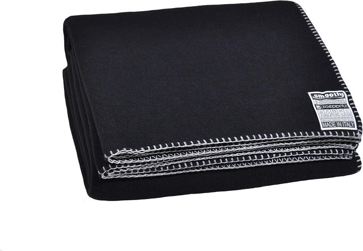 Zoeppritz din 1828 Pătură din fleece Smoothy - Pătură confortabilă pufoasă din fleece polar - Vegan - 140X190Cm - 010 Off-White, 010 Offwhite Paturi si Cuverturi Zoeppritz Since 1828 980 negru 140X190Cm