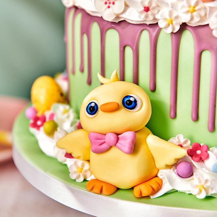 Pastă de zahăr galbenă Funcakes, 250 g