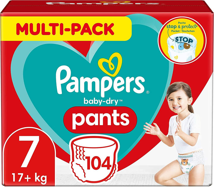 Pampers Windeln Pants Größe 5 Baby-Dry, 160 Windeln, 12Kg-17Kg, 360° Fit Hilft, Auslaufen Zu Verhindern Mama si Copilul Naty Shop 7 (104 buc) Clasic