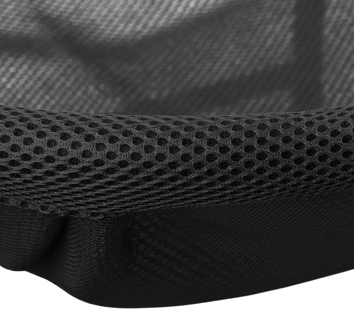 Hamac Relaxdays pentru pisici, scaun suspendat, înălțat, ÎxlxA: 25 x 44 x 42 cm, pat pentru pisici cu suport, negru