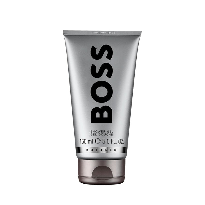 BOSS , gel de duș, parfum oriental lemnos pentru bărbați cu note de scorțișoară și mosc, 150 ml Duș și baie Naty Shop