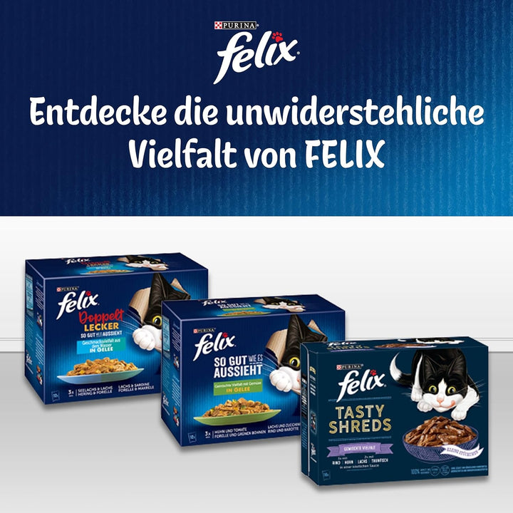 FELIX so Good How It Looks Junior Kitten Food umedă în jeleu, cu pui, 26Pack (26 X 85G)
