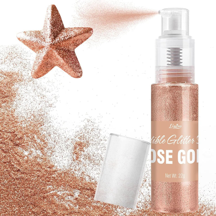 Glitter comestibil, spray, diverse culori, 22 grame Naty Shop