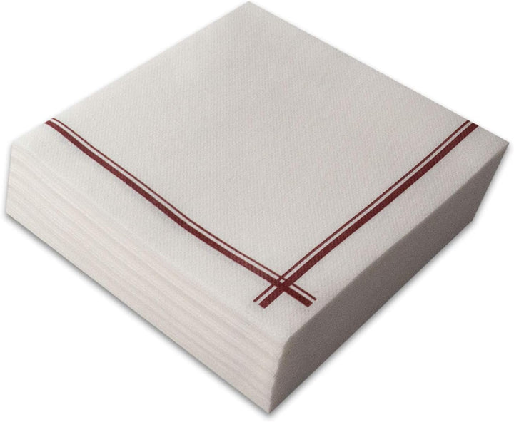 Lampă suspendată Ser41017705 Deluxe Bin Elegant, șervețel 40 X 40, AIRLAID, 1/4 fold, 50 șervețele, roșu Vichy