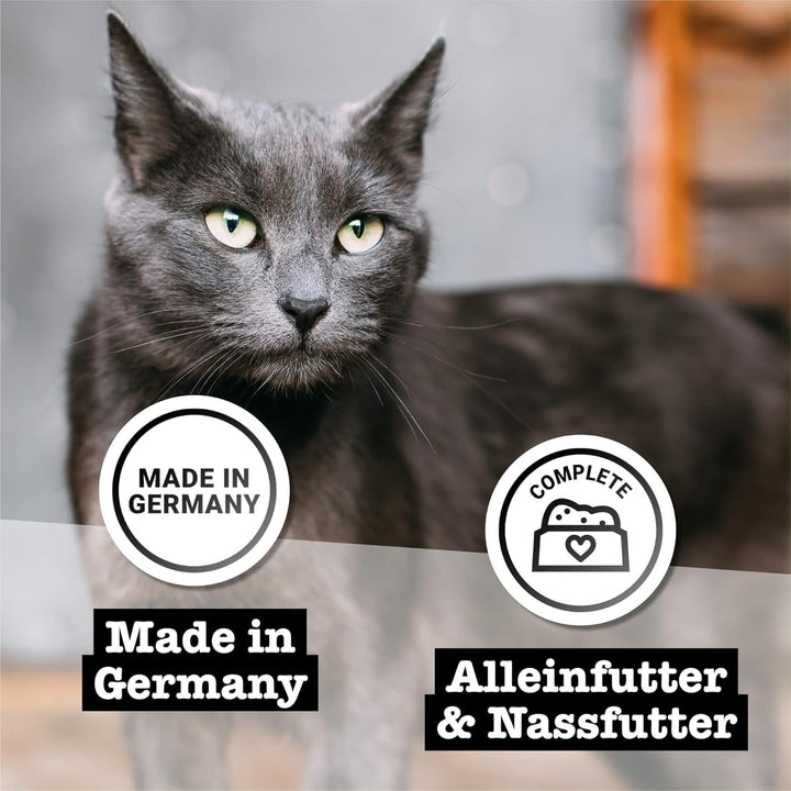 Catz Finefood Purrrr N° 103 Hrană umedă pentru pisici cu pui - Hrană umedă gourmet pentru pisica dvs. fără zahăr și cereale, fără gluten și monoproteică cu conținut ridicat de carne (24 X 85G Bag)