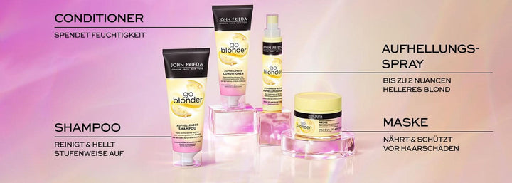 Șampon John Frieda Sheer Blonde Go Blonder, 250 ml Duș și baie Naty Shop