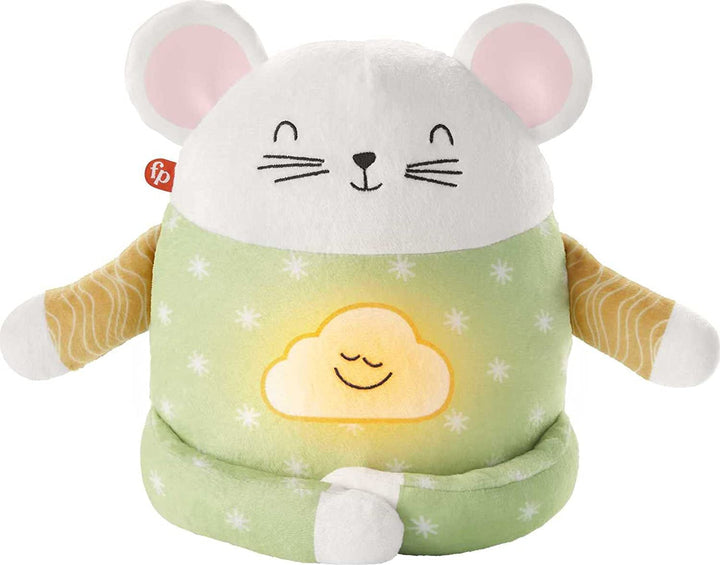 Fisher-Price HHH44 - Meditation Mouse - Ajutor pentru relaxare și somn cu meditație ghidată de zi și de seară și muzică pentru copii cu vârsta de 2 ani și peste Jucarii Bebe Naty Shop franceză