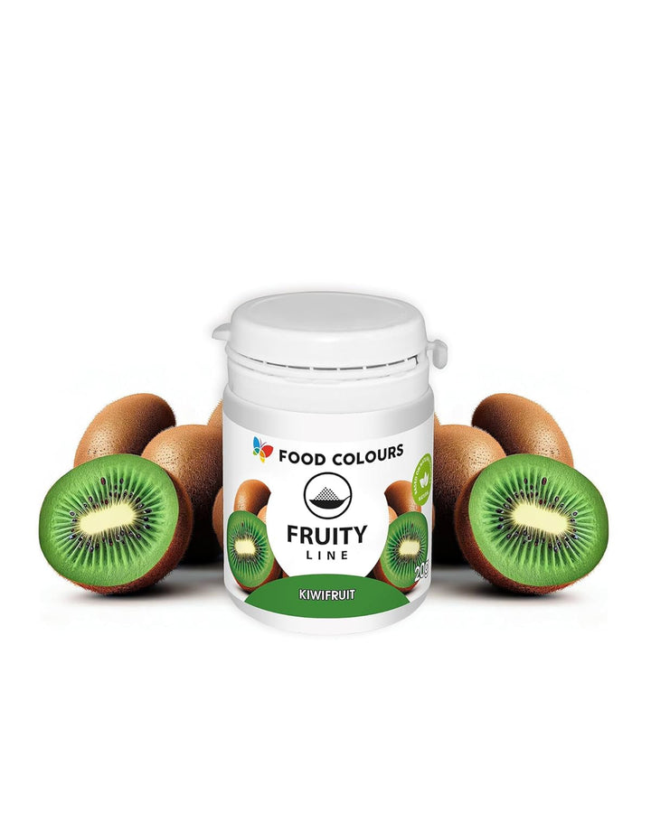 Coloranți alimentari pudră colorant natural Fruity Line BLUEBERRY 20G pudră colorantă naturală pentru creme glazură burete aluat sub formă de pudră colorant alimentar pentru băuturi jeleuri