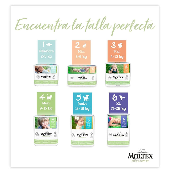 Scutece ecologice, alb cu design imprimat, diverse marimi Mama si Copilul Naty Shop