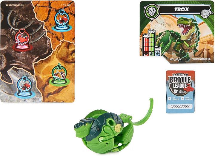 Bakugan 3.0 Core Ball Pachet de 1, Figurină de acțiune personalizabilă cu card de personaj de colecționat, Diferite variante, Pentru copii cu vârsta de peste 6 ani Action figures Naty Shop
