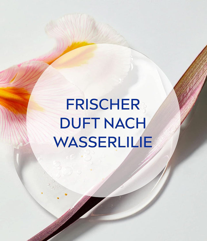 NIVEA Waterlily & Oil, Gel de duș cu parfum proaspăt de nufăr, pH neutru, 250 ml Duș și baie Naty Shop