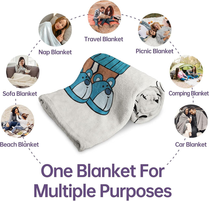 Masuecoin cadou bunic, cadou bunic ziua de naștere, idei de cadouri pentru bunic, 50 Ã- 60 inch flanel pături, cadou pentru bunic, cadou pentru bunic Crăciun. Paturi si Cuverturi musaecoin