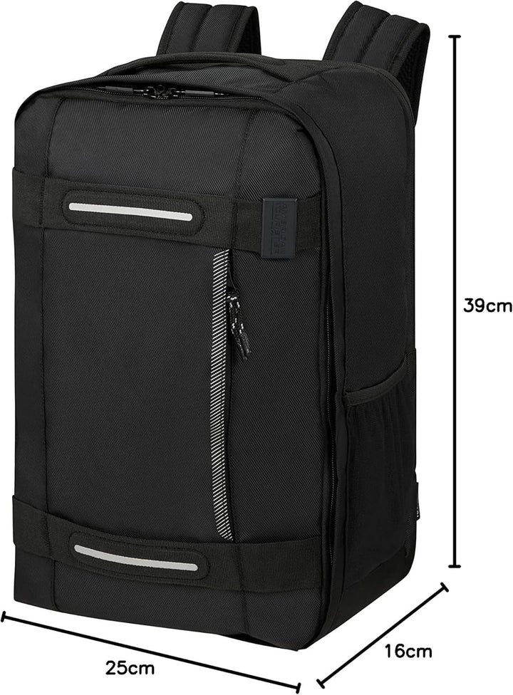 American Tourister Urban Track - Geantă de mână Ryanair sub scaun, 25 x 20 x 40 cm, 24,5 L, negru (Asphalt Black) Bagaje și echipament de călătorie Naty Shop